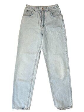 Edwin Vintage Made in Japan 13" High Rise Jeans Blue Acid Wash Denim Sz 30W 31L